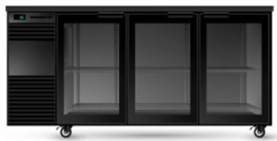 SKOPE Three Solid Swing Door BackBar N Remote BB.3.SSW