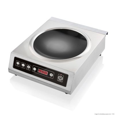 F.E.D. Benchstar IW350 Stainless Steel Induction Wok w/ LED Display 