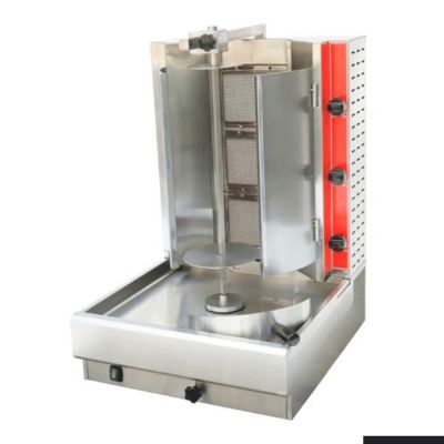 F.E.D GasMax-KB-4LPG Semi-automatic 4 Burner LPG Kebab Machine 