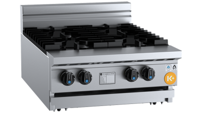 B+S K+ KBT-SB4-BM Four Burner Boiling Top Bench Mounted