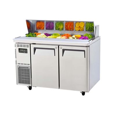 Turbo Air2 Door Salad Prep Table Refrigerator 1200mm   KHR12-2-N(HC)