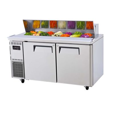 Turbo Air  2 Door Salad Prep Table Refrigerator 1500mm       KHR15-2-N(HC)