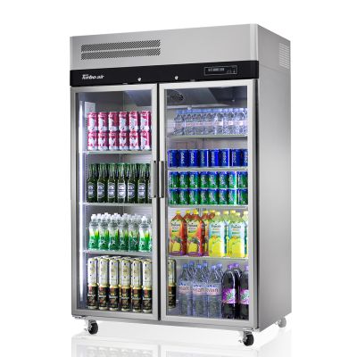 Turbo Air  2 Glass Door Top Mount Display Fridge 1215L    KR45-2G-N(HC)