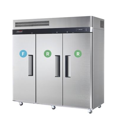 Turbo Air 3 Door Top Mount Dual Temp Fridge / Freezer   KRF65-3-N(HC)