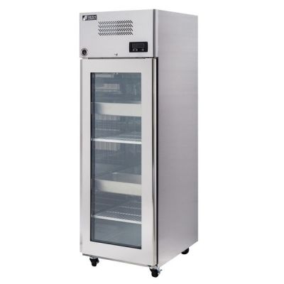 FRESH KTM-25FG1 GLASS DOOR UPRIGHT FREEZER 1 DOOR 