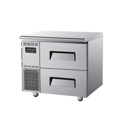 Turbo Air  Undercounter 2 Drawer Fridge - 900mm wide    KUR9-2D-2-N(HC)