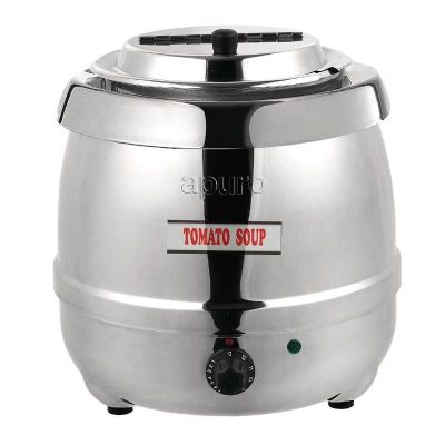 Apuro L714-A Stainless Steel Soup Kettle - 10Ltr L714-A