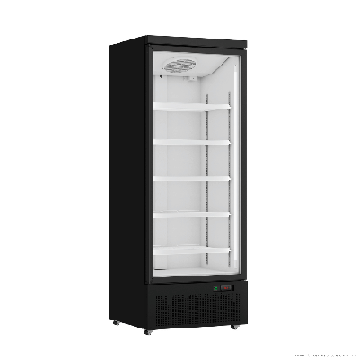 F.E.D Thermaster-LG-600BGBM Door Supermarket Fridge Black 