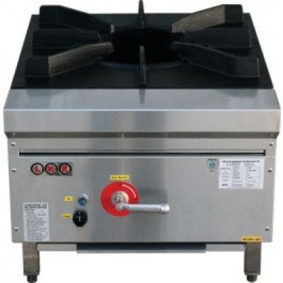 LKK-1BSP Waterless Single Burner Low Profile Gas Wok Cooker