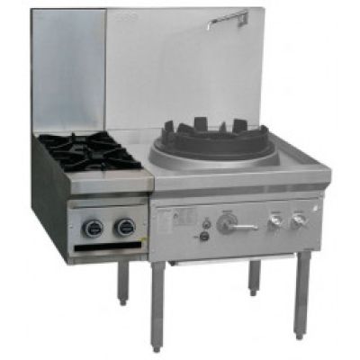 LKKOB2-CL 2 Gas Burner Cooktop Clip Onto Wok Series