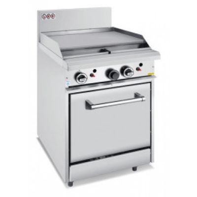 LKKOB4B+O Griddle Hotplate + Static Oven