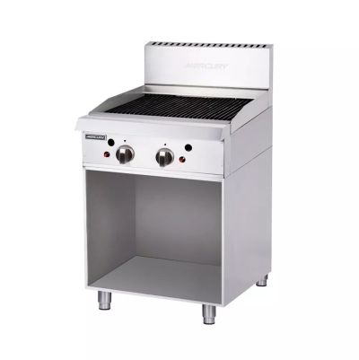 Mercury MCN-24-FR Gas Griddle Char Broiler - 2 'U' Shape Burners