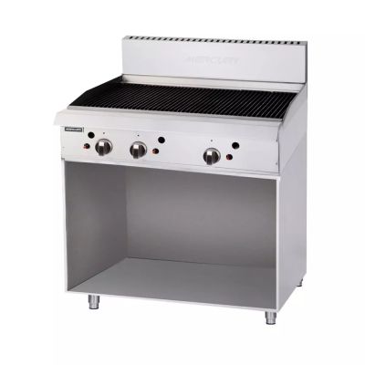 Mercury MCN-36-FR Gas Griddle Char Broiler - 3 'U' Shape Burners