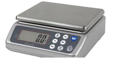 San Jamar / Escali SCDG33WD 33 lb. Water Resistant Digital Portion Control Kitchen Scale