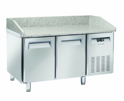 Marble Top Pizza Fridge 2 Door