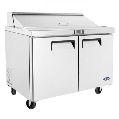 ATOSA MSF8303 Double Door Sandwich Prep Table Refrigerator