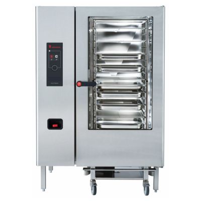 Eloma EL2206003-2X 20 X 2/1GN GAS COMBI OVEN WITH ELECTRONIC CONTROLS AND RIGHT HAND HINGED DOOR