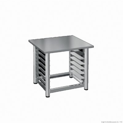 F.E.D. TECNODOM BY FHE NEFOB Oven Stand with 6 pairs of runner for TDC Range Combi Oven