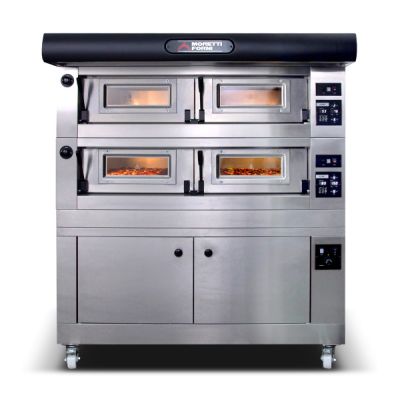 Moretti Forni Double Deck Baking Oven on Prover – COMP P120E A/2A/L