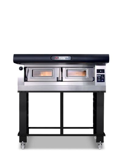 Moretti Forni COMP P120E A/1A/S Single Deck Baking Oven on Stand