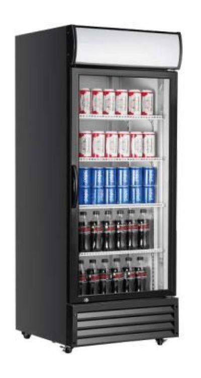 Atosa P600WB - Single Glass Door Display Fridge - 600 Litres