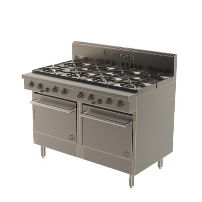 Goldstein PF8220 8 Gas Burner With Double Oven 2 off 508mm