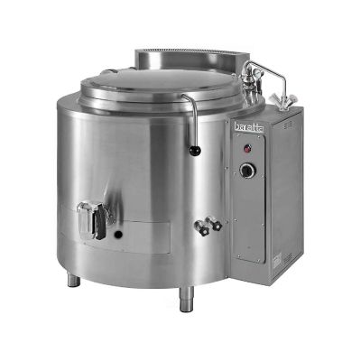 Baratta PIA-400G Indirect Gas 410 litre Jacketed Stationary Boiling pan