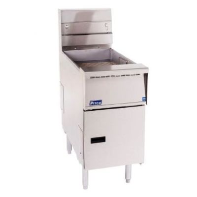 Pitco BNBSG18S/PFW1 Bread and Batter Cabinet Dump Station with Heat Lamp