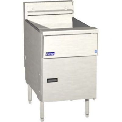 Pitco SE18 SSTC Solstice Electric Triple Baskets Fryer with Solid State Control