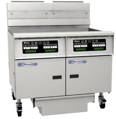 Pitco Solstice SSH75-C/FD Supreme Fryers Computer Controlled and Filter Draw