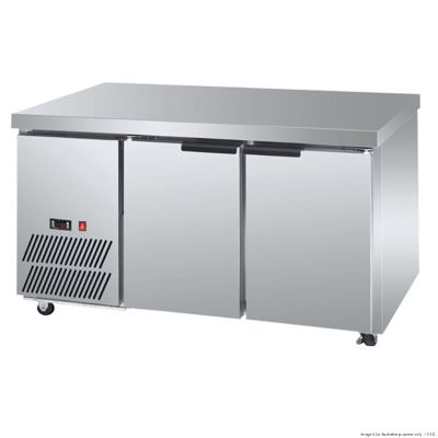 F.E.D. LBF120 Two Door Lowboy Fridge