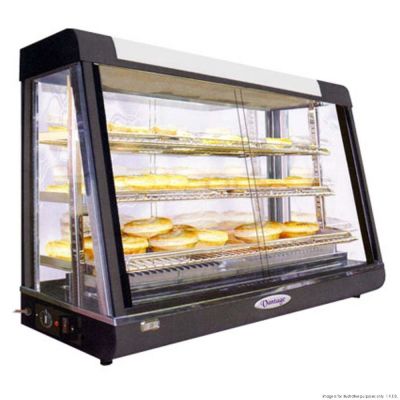 F.E.D. Benchstar All Stainless Steel Pie Warmer and Hot Food Display 100 Pies PW-RT/1200/1E