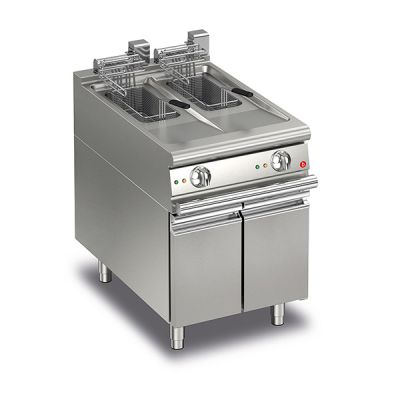 Baron Q70FRI/E610 Split Pot Electric Deep Fryer