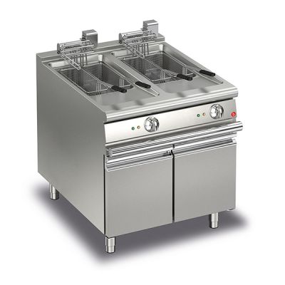 Baron Q70FRI/E815 Double Basin Electric Deep Fryer