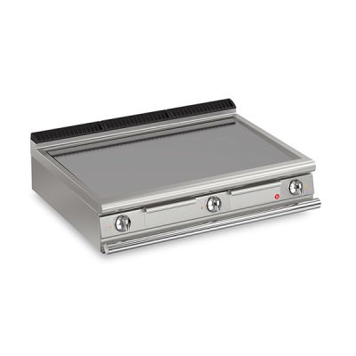 Baron Q70FT/E1200 3 Burner Electric Fry Top With Smooth Mild Steel Plate and Thermostat Control