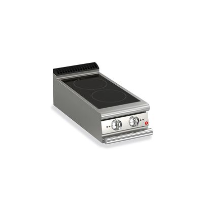 Baron Q70PC/IND400 2 Heat Zone Electric Induction Cook Top