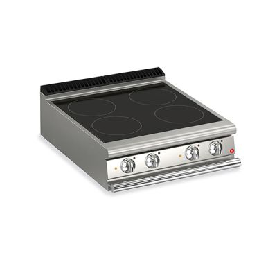 Baron Q70PC/VCE800 4 Burner Electric Cook Top With Ceramic Glass