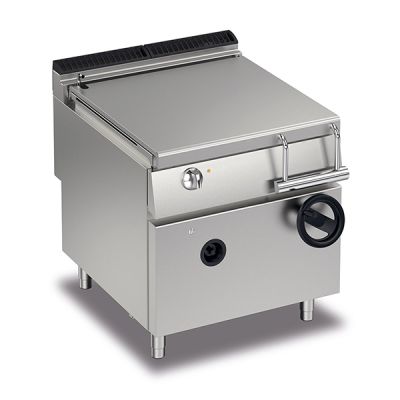 Baron Q90BR/G80 Gas Bratt Pan With Manual Tilting 80l