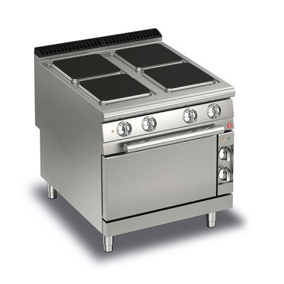 Baron Q90PCF/E801 4 Burner Electric Cook Top With Electric Oven