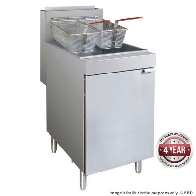 F.E.D. Gasmax RC400ELPG - Superfast LPG Gas Tube Fryer