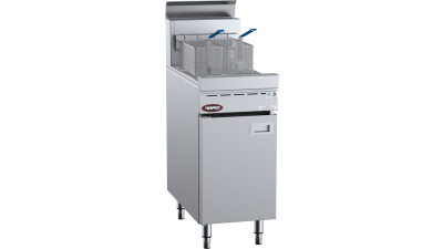 B+S Rapid RF-400 Single Pan Two Basket Rapid Fryer