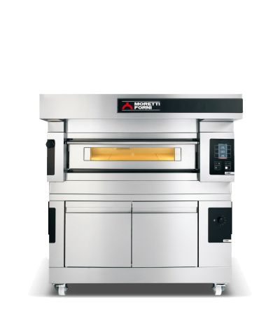 Moretti Forni COMP-S50E-1-L Serie S Single Deck Oven on Prover