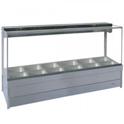 Roband S26RD Square Glass Hot Food Display Bars