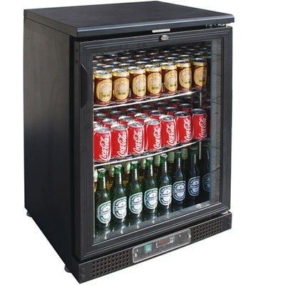 F.E.D. Temperate Thermaster SC148G Single Door BLACK MAGIC Bar Cooler