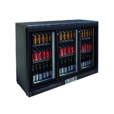 F.E.D. Thermaster Three sliding door bar cooler - SC316SD