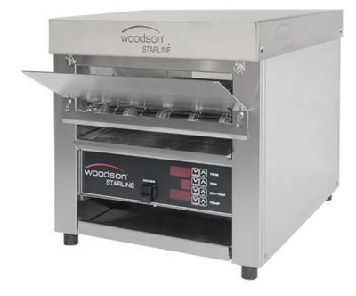 Woodson W.CVT.BUN.25 Starline Bun Conveyor Toaster Oven - 25 Amp