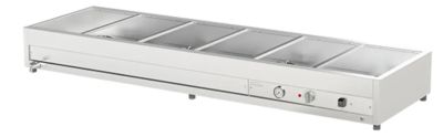 Woodson W.BMA26 Large Benchtop Bain Marie - 6 Module