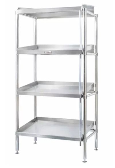 Simply Stainless SS17.DF.0900 Sloped Defrosting Adjustable 4 Tier Shelving - 900mm
