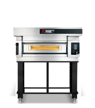 Moretti Forni – Serie S – Single Deck Baking Oven on Stand – COMP S50E/1A/S
