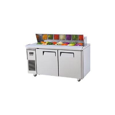 Skipio SHR15-2 Salad Side Prep Table With Hood Lid - 420L